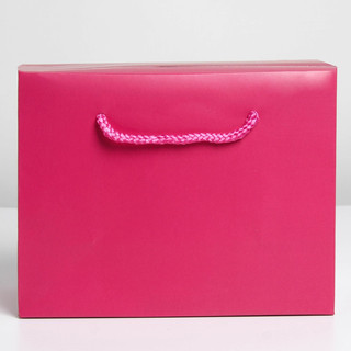 Пакет-коробка «Фуксия», 23 x 18 x 11 см 2