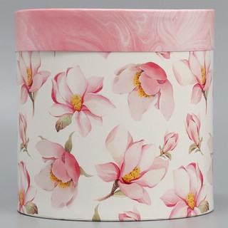 Коробка круглая 'With love' 16 х 16 см 2