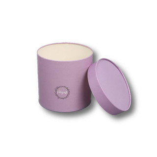 Коробка круглая 'Лаванда' 13 х 13 см 1