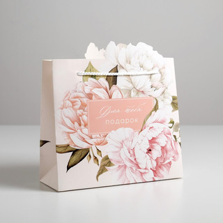 Пакет подарочный «Для тебя подарок», 25 x 26 x 10 см