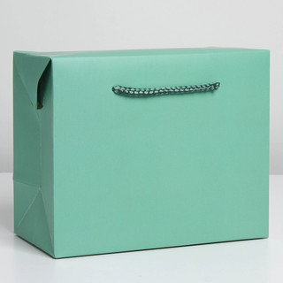 Пакет-коробка 'Тиффани', 23 x 18 x 11 см