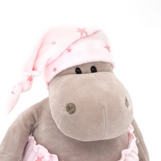 Бегемот Розовые сны, 20 см, Orange Toys 3