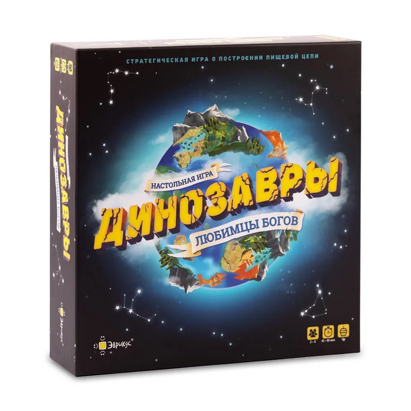 Настольная игра 'Динозавры - любимцы богов'