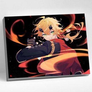 Картина по номерам 'Геншин Тома' холст, 30х40 см, Genshin, ар...