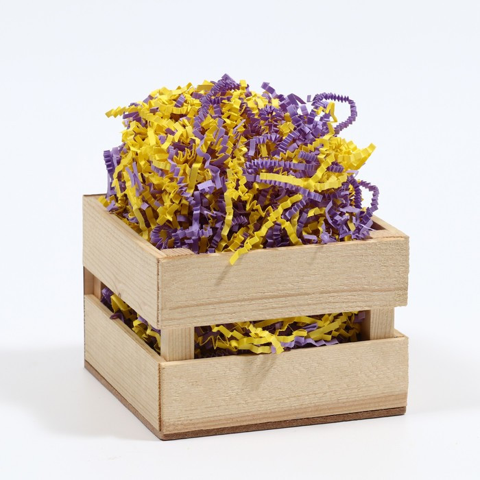 Наполнитель бумажный 'Цветочное поле' желтый+фиолетовый, 50 г 