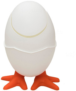 Мусорница 'Яйцо' цвет белый 2