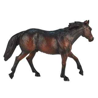 Фигурка KONIK «Лошадь Квотерхорс, тёмно-гнедая» 3