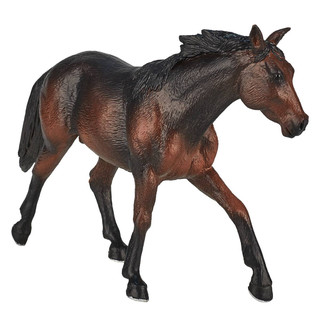 Фигурка KONIK «Лошадь Квотерхорс, тёмно-гнедая» 4