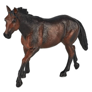 Фигурка KONIK «Лошадь Квотерхорс, тёмно-гнедая» 5