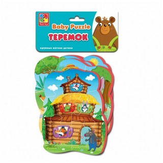 Мягкий пазл Теремок