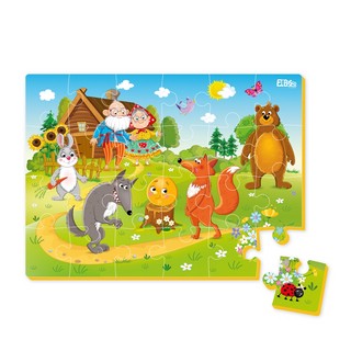 Мягкий пазл-24 Колобок 2