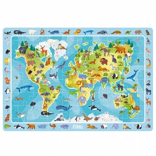 Пазл на внимательность Животные мира, 80 элементов 2