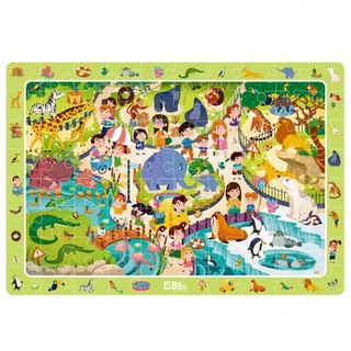 Пазл на внимательность Зоопарк, 80 элементов 2