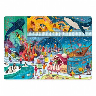 Пазл Ночь в музее. Океанариум, 100 элементов 2