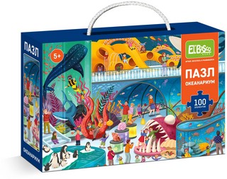 Пазл Ночь в музее. Океанариум, 100 элементов 1