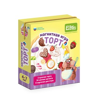 Магнитная игра Торт