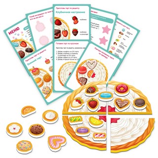 Магнитная игра Торт 3