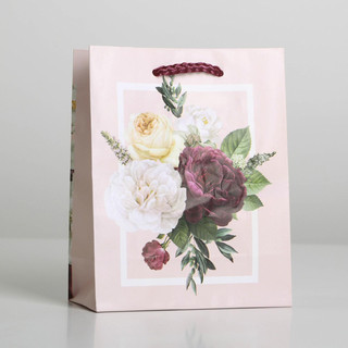 Пакет ламинированный «Love», 12 х 15 х 5,5 см