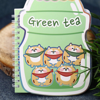Блокнот 'Green tea', 18х13 см, 60 листов 2