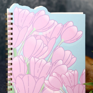 Блокнот 'Lawn of tulips', 18х13 см, 60 листов 2