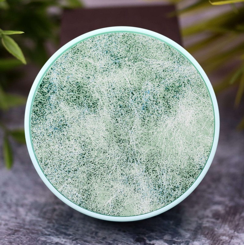 Контейнер для линз Shine зеленый