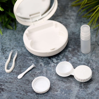 Контейнер для линз «Shine», red 5