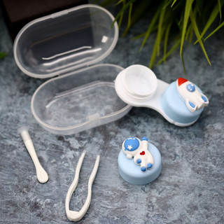 Контейнер для линз «Space astronaut heart» 4