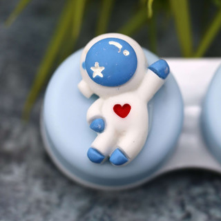 Контейнер для линз «Space astronaut heart» 5
