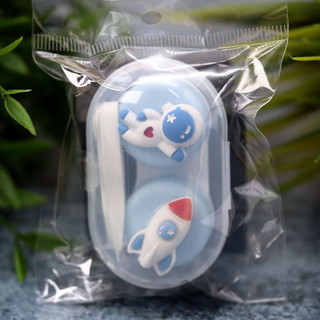 Контейнер для линз «Space astronaut heart» 7