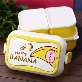 Ланчбокс 'Happy banana' желтый 4