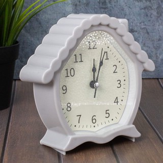 Часы-будильник 'Cozy house' серый 2