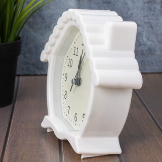 Часы-будильник 'Cozy house' белый 3