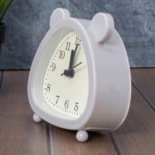 Часы-будильник 'Cute ears' серый 4