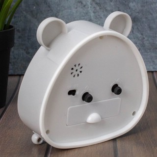 Часы-будильник 'Cute ears' серый 6