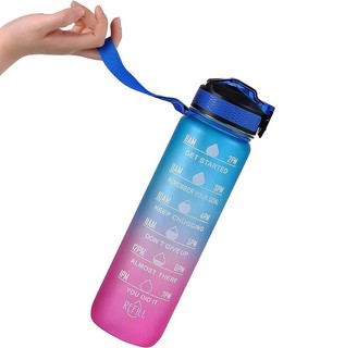 Бутылка для воды 'Капля' 1000 мл, в ассортименте 3