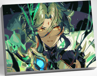 Картина по номерам Molly 'Геншин. Сяо' (Genshin) 30x40 см 1