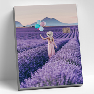 Картина по номерам 'Лавандовые поля прованса', 40 x 50 см, ар...