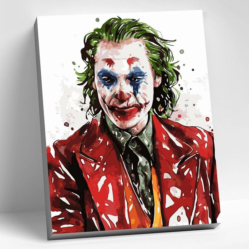 Картина по номерам 'Поп-арт. Джокер' на холсте с подрамником, 40х50 см, Molly
