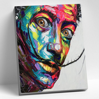 Картина по номерам 'Сальвадор Дали' на холсте с подрамником, ...