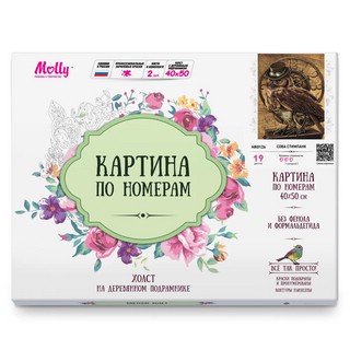 Картина по номерам 'Ван Пёс' на холсте с подрамником, 40х50 см, Molly 4