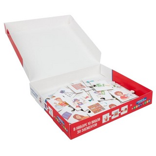 Пазл 'Профессии' (логические цепочки) 30 элементов, KiddieArt 2