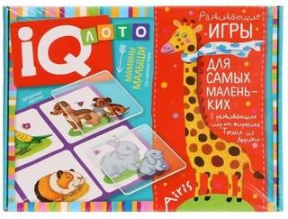 Мамины малыши. Пластиковое IQ лото для малышей 2