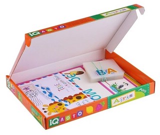 Читаем по слогам. Пластиковое IQ лото для малышей 8