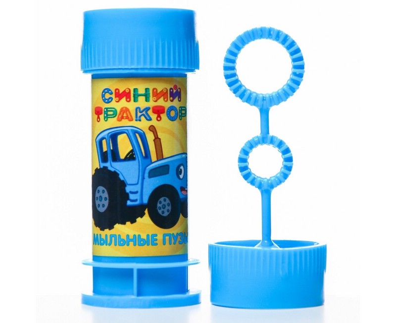 Мыльные пузыри 35 мл 'Синий трактор'