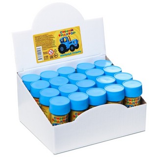 Мыльные пузыри 35 мл 'Синий трактор' 2