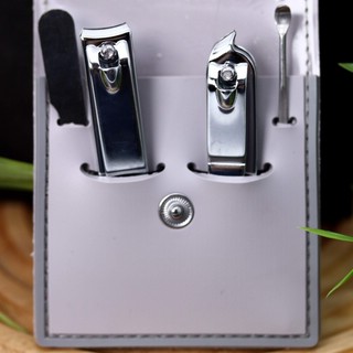 Маникюрный набор 'Bear like to eat' серый 3