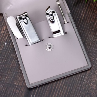 Маникюрный набор 'Bear like to eat' серый 4