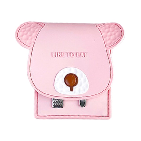 Маникюрный набор 'Bear like to eat' розовый