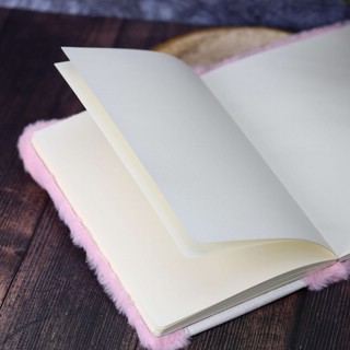 Блокнот плюшевый 'Cute mouse' (мышка) розовый 4