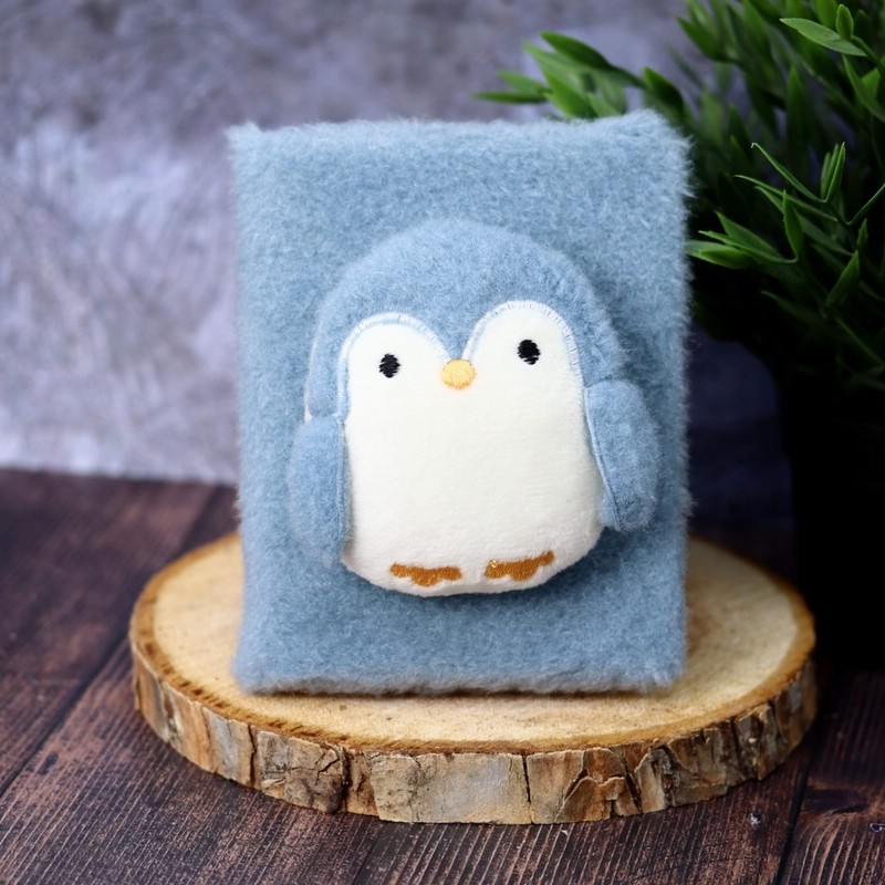 Блокнот плюшевый 'Penguin' (пингвин) в ассортименте